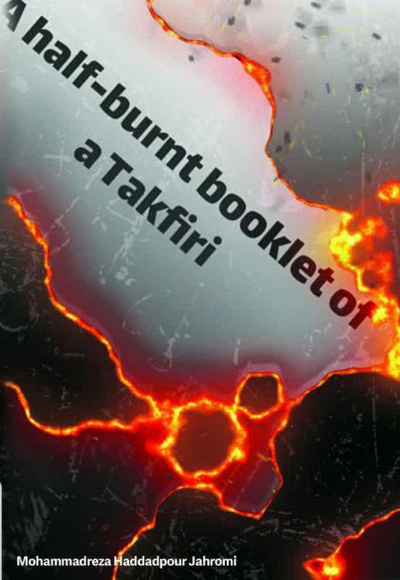 A half-burnt booklet of a Takfiri